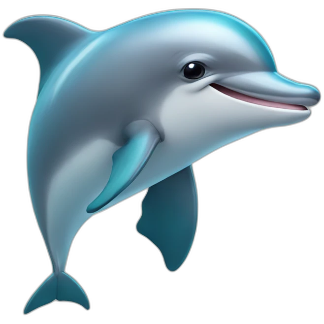 smiling-dolphin emoji