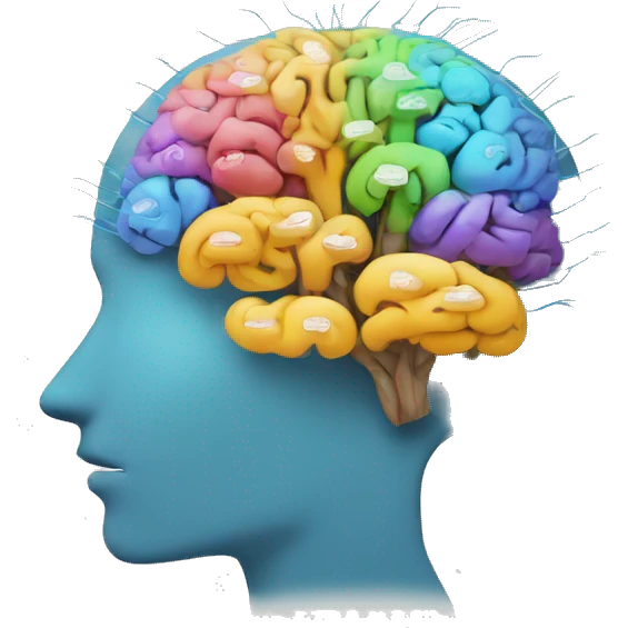  mind map in the brain emoji