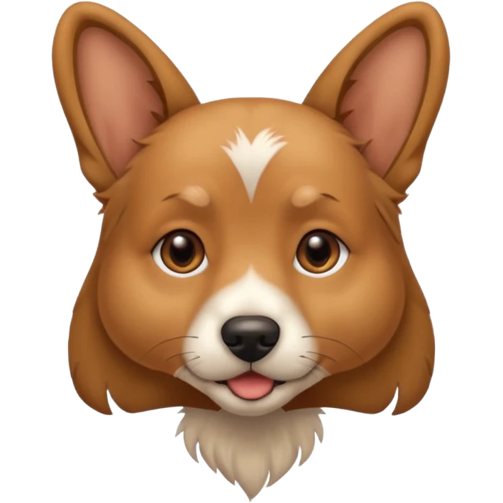 dog with ear piercing  emoji