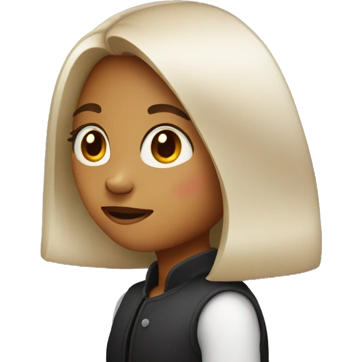 girl with back acne emoji