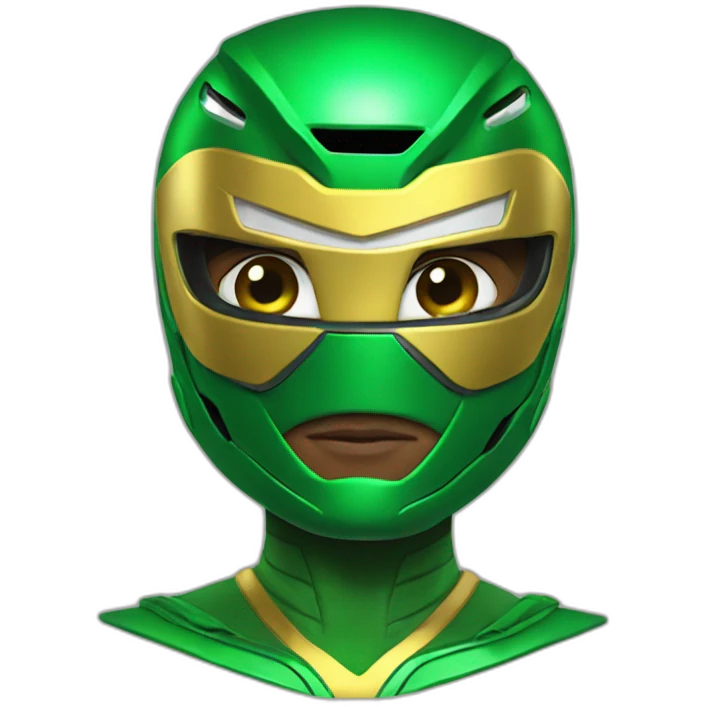 Power Ranger green emoji