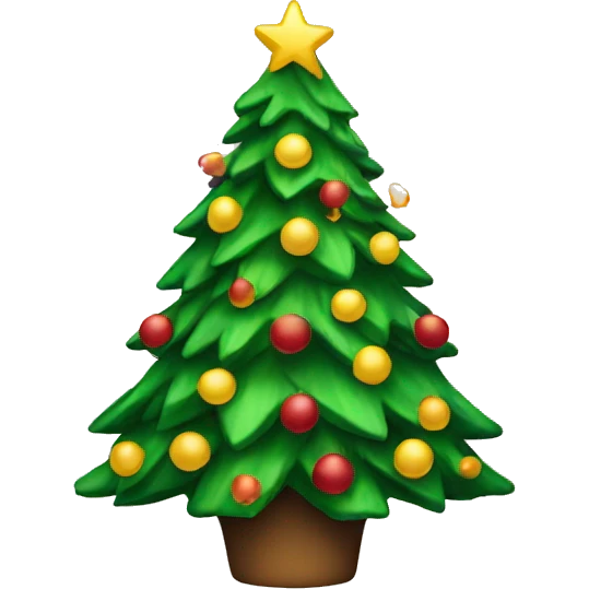 Christmas tree emoji