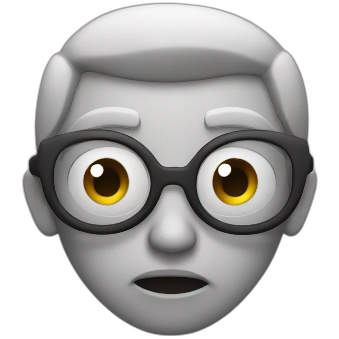 Disdain face emoji