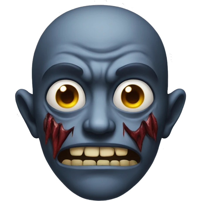 demon face horror uncanny emoji