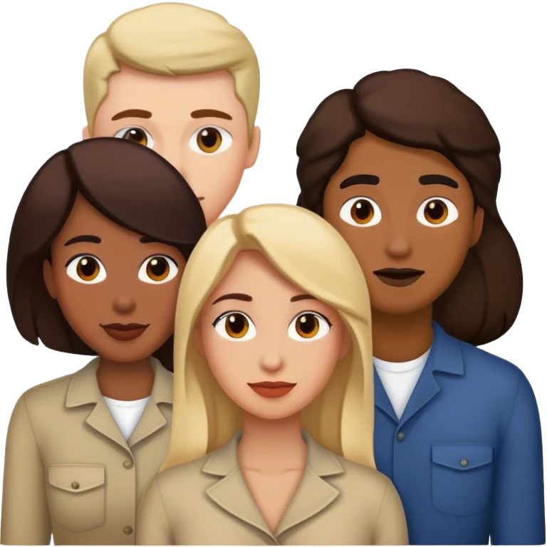 Men under a woman  emoji
