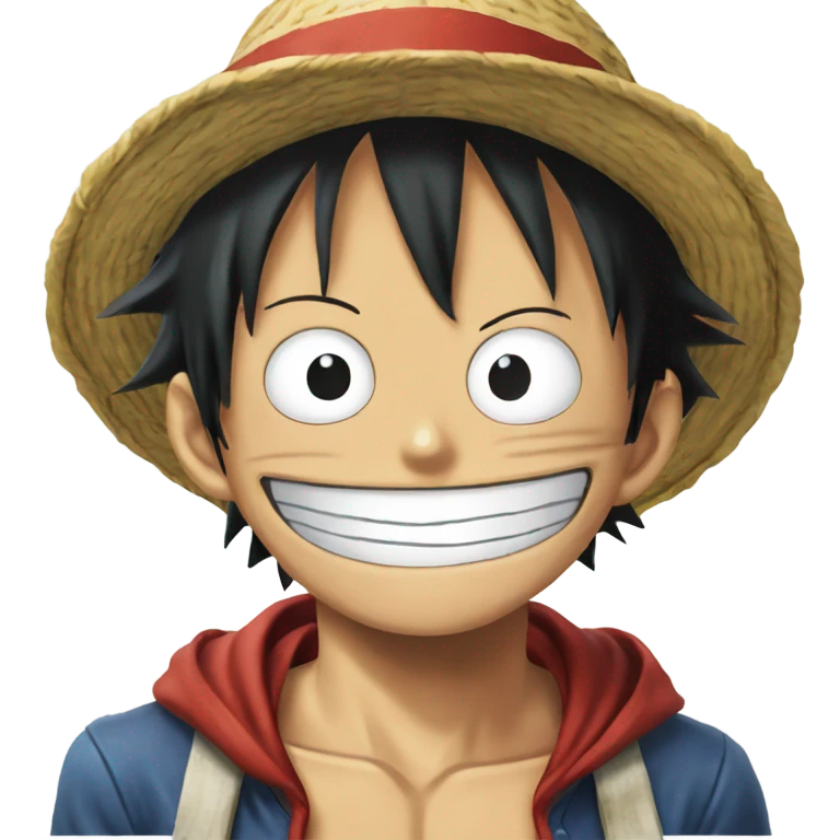 Monkey D Luffy emoji emoji