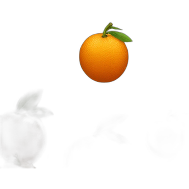 Orange emoji