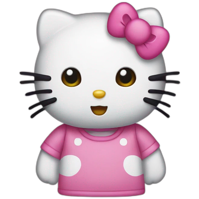 Hello kitty emoji