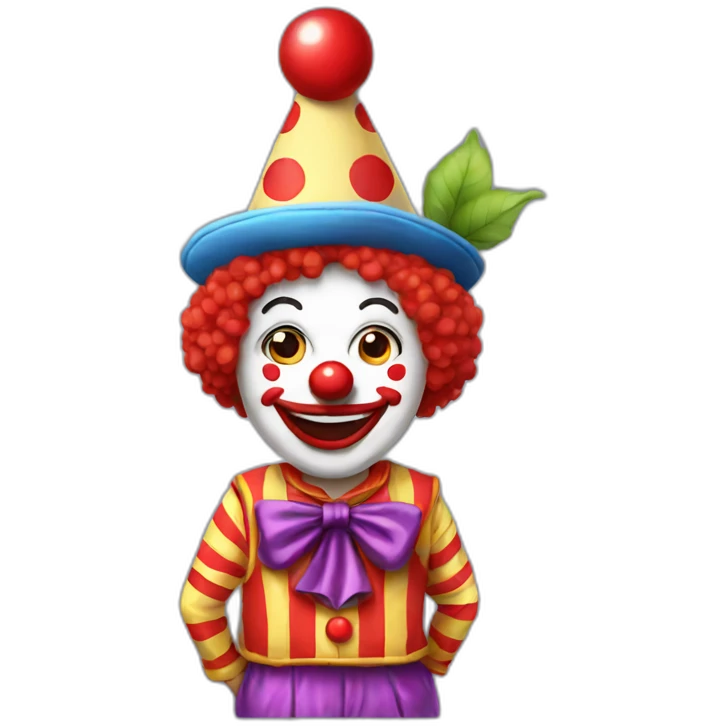 clown cherry emoji