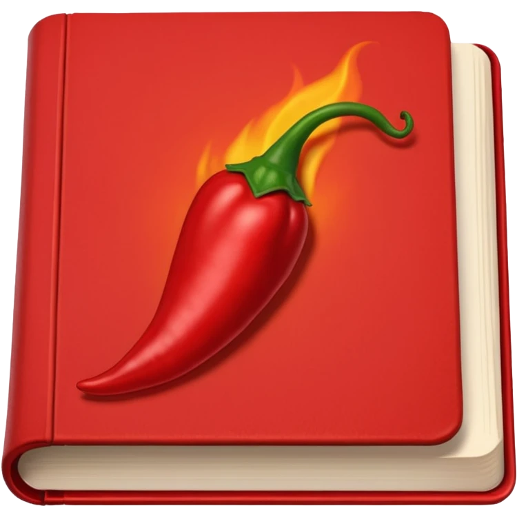 spicy book emoji