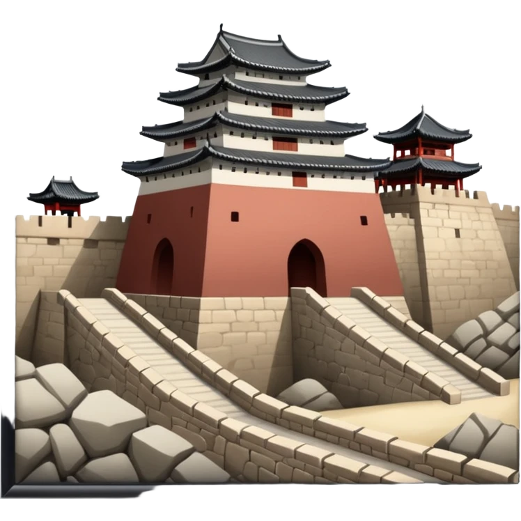 South Korea suwon Hwaseong Fortress Palace emoji