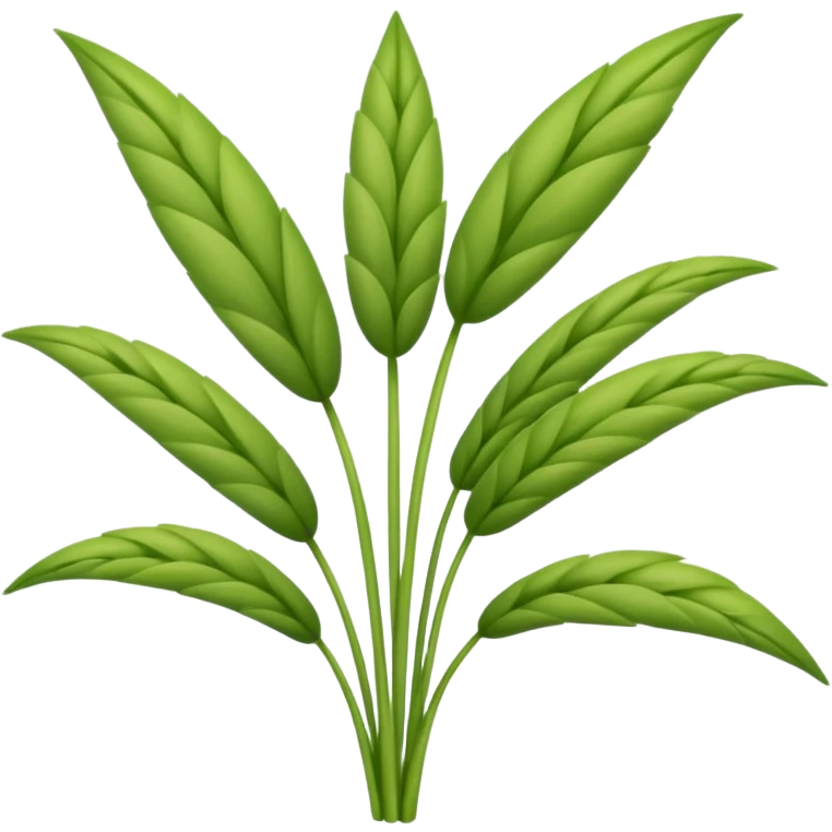 oat plant emoji