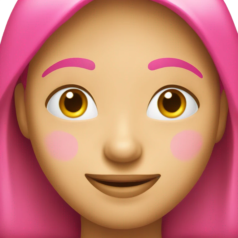 Pink emoji emoji