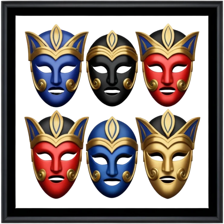 Máscaras Gregas emoji