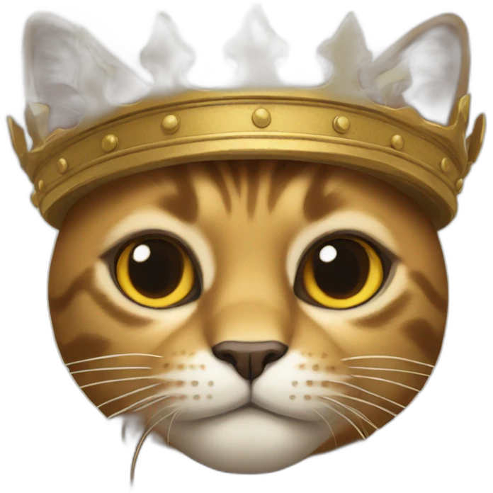 King of the cats emoji