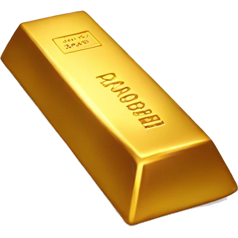 Big Gold Bar emoji