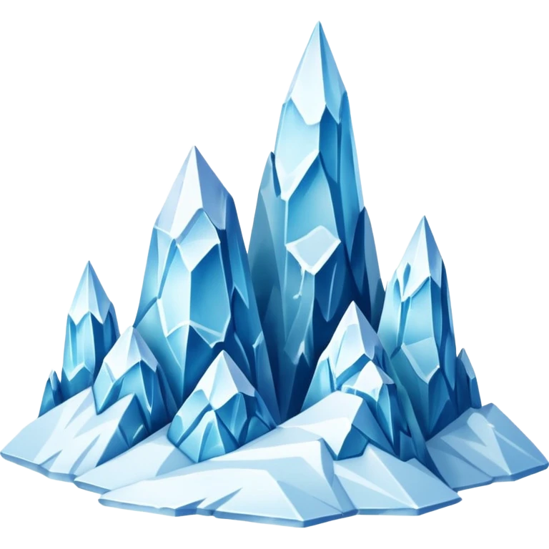 ice mountains emoji