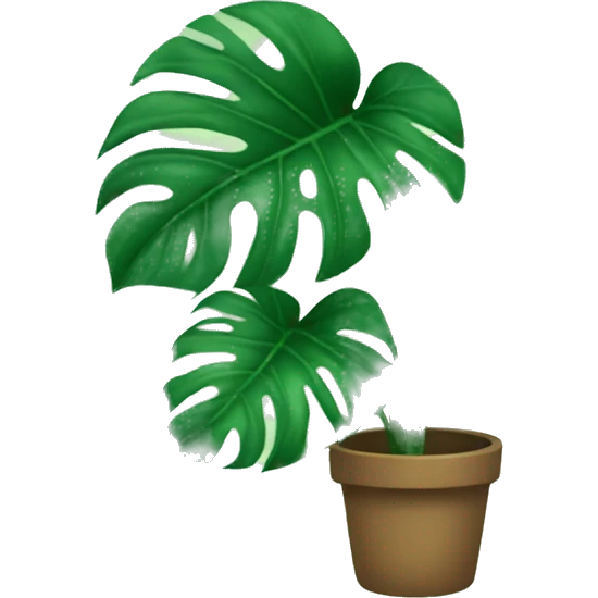 monstera emoji
