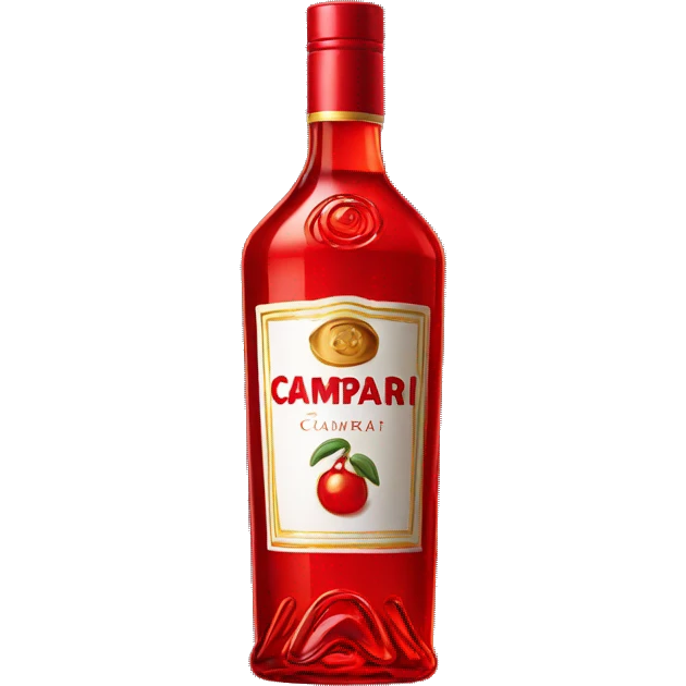 campari bottle emoji