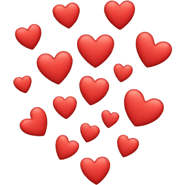 Lots of hearts  emoji
