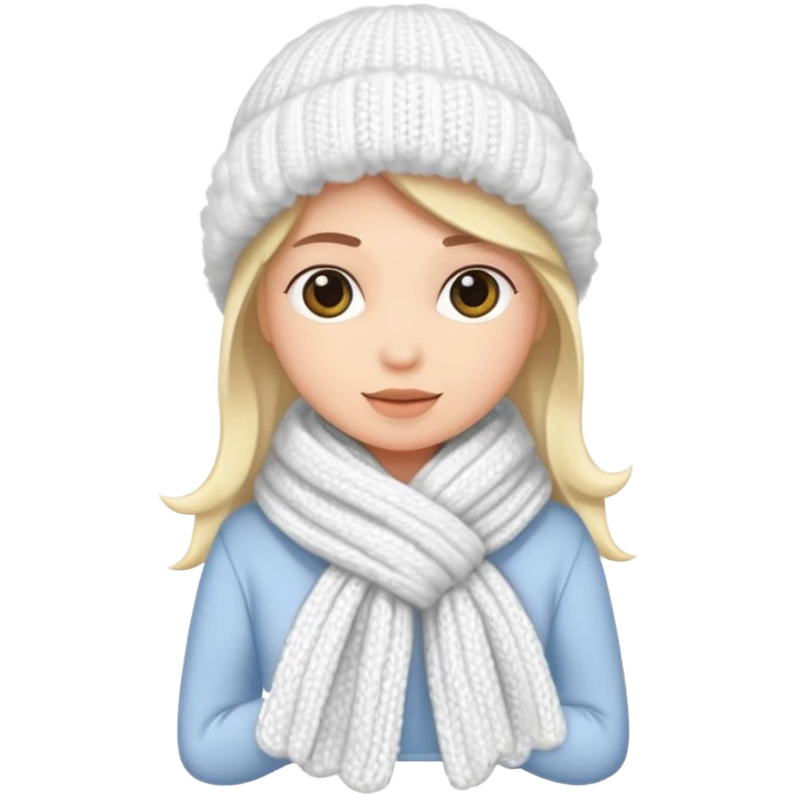scarf: blanca emoji
