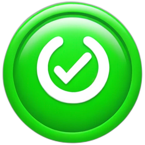 green tick emoji