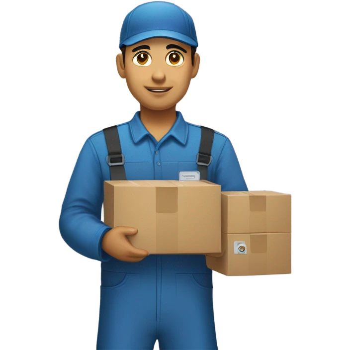 Uzbek warehouse worker emoji