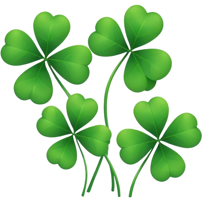 3 ☘️  clover emoji