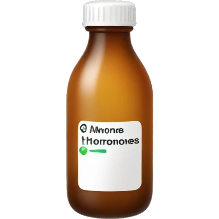 hormones bottle emoji