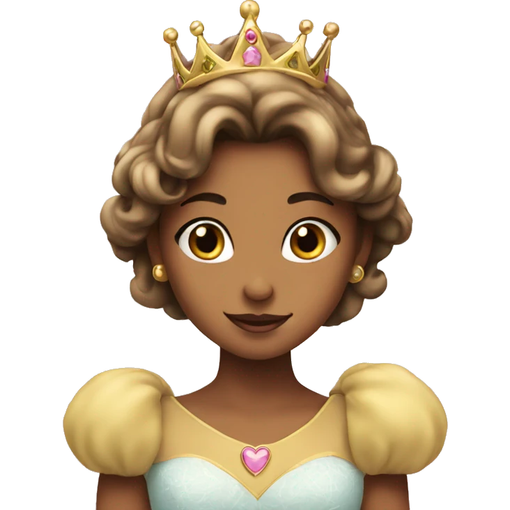Princess heart emoji