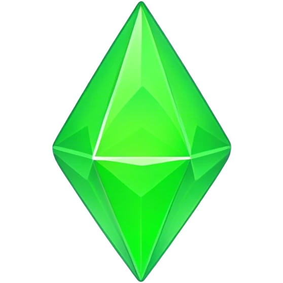 neon plumbob emoji