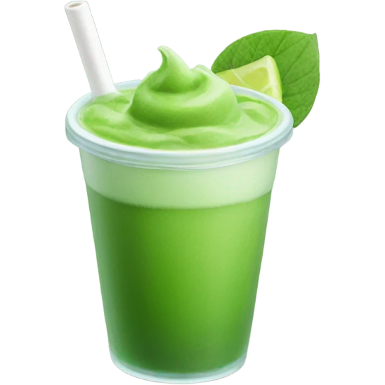 matcha iced  emoji