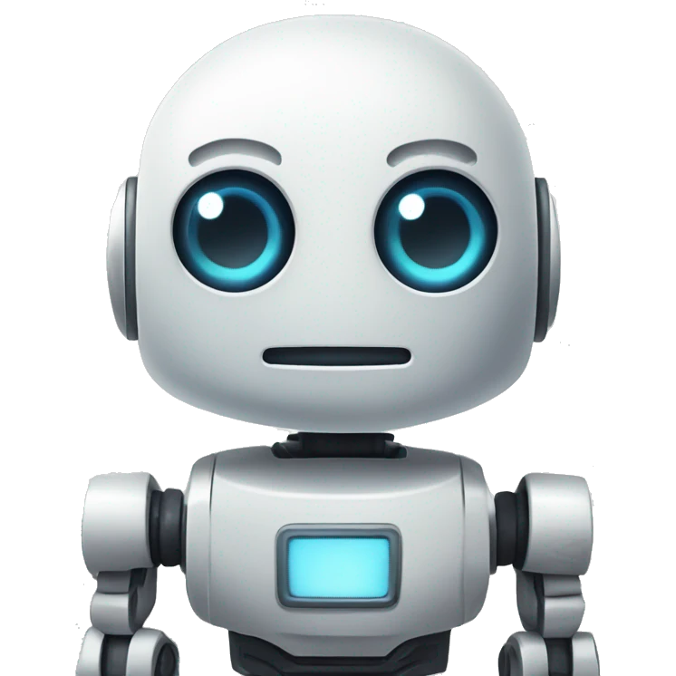 robot and sms ico emoji