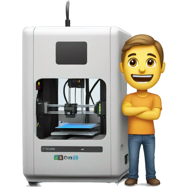 3D Printer emoji