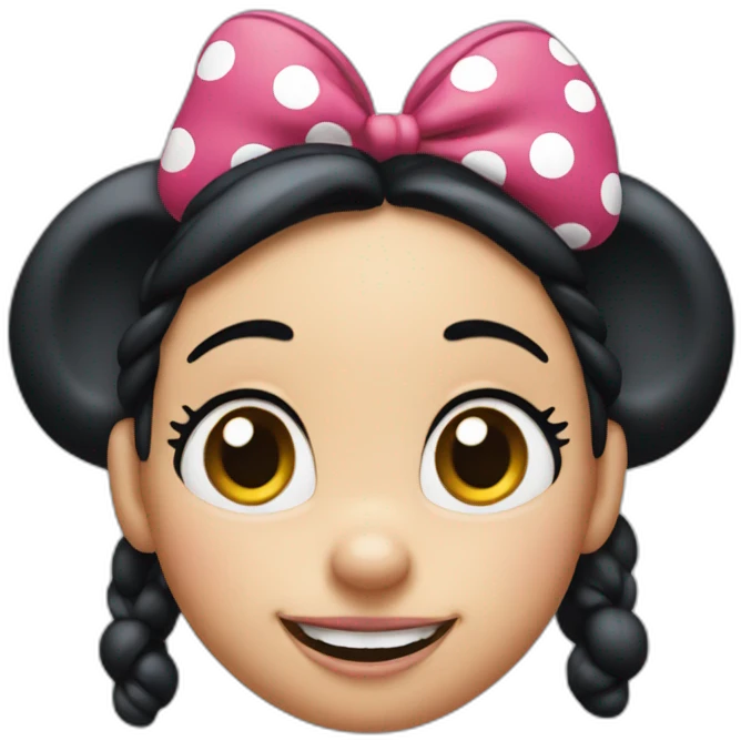 minnie mouse emoji