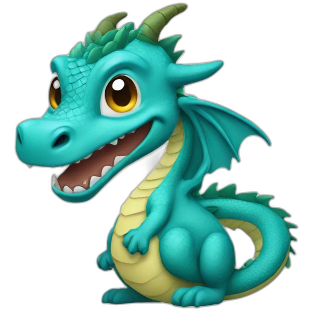 dragon qui dit noice emoji