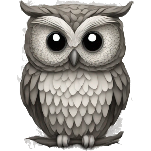 Owl mandala emoji