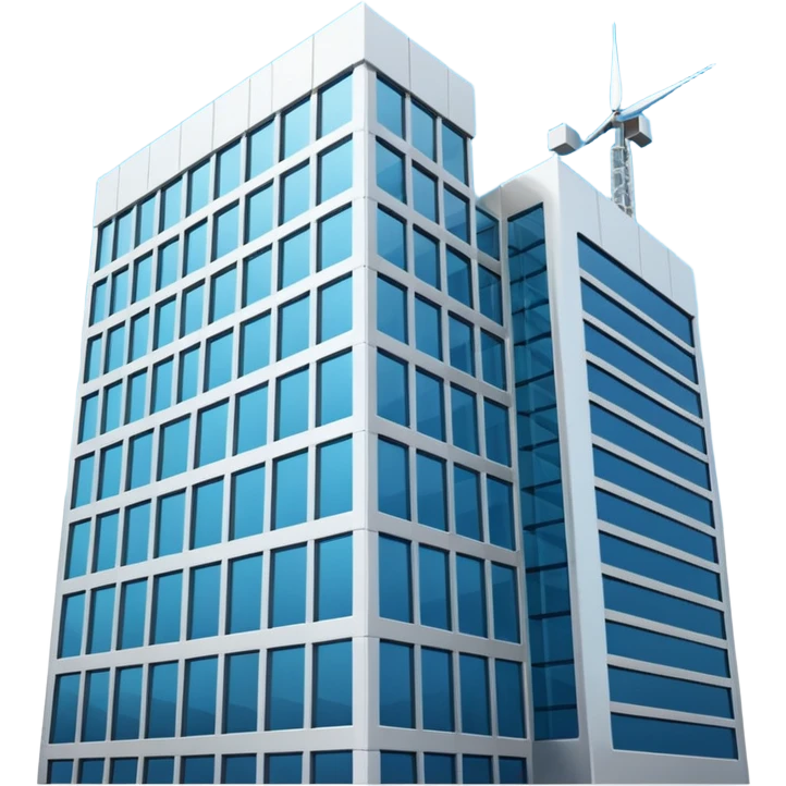 building with ITCA logo emoji
