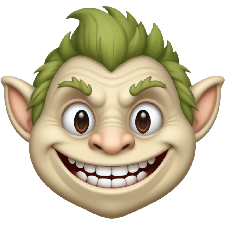 Troll face emoji