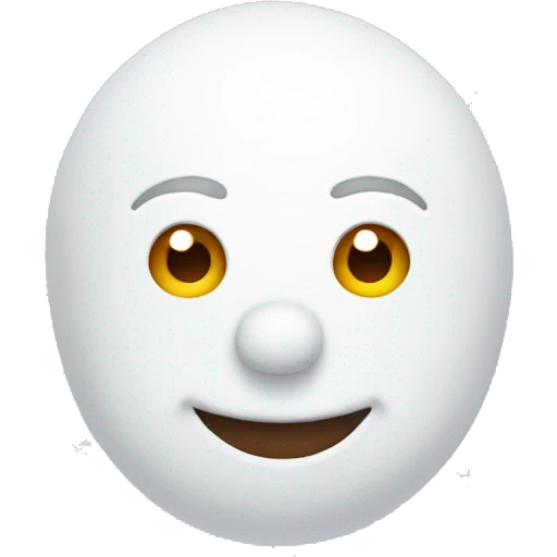 Snow man  emoji