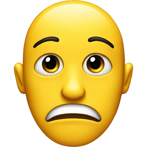 Yellow emoji side eye emoji