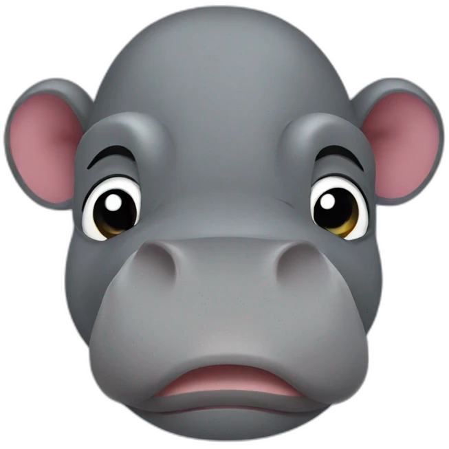 Hippo emoji