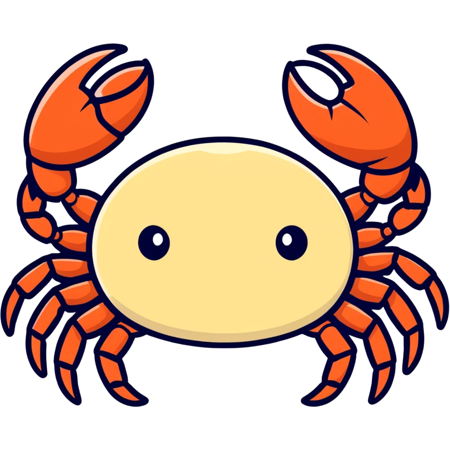 Crab emoji