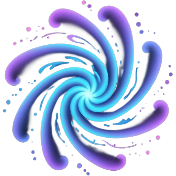 black magic particles emoji