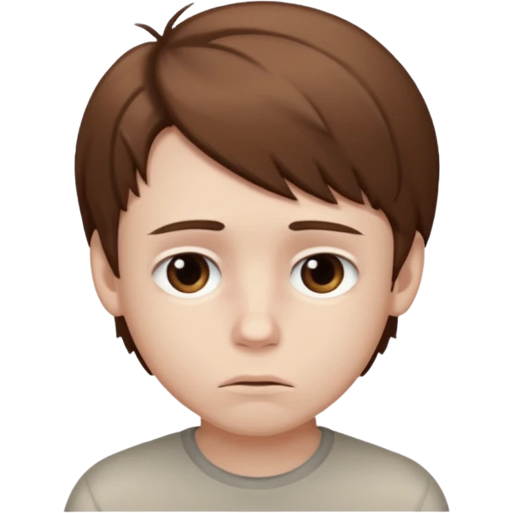 Alone boy or a lonely boy emoji