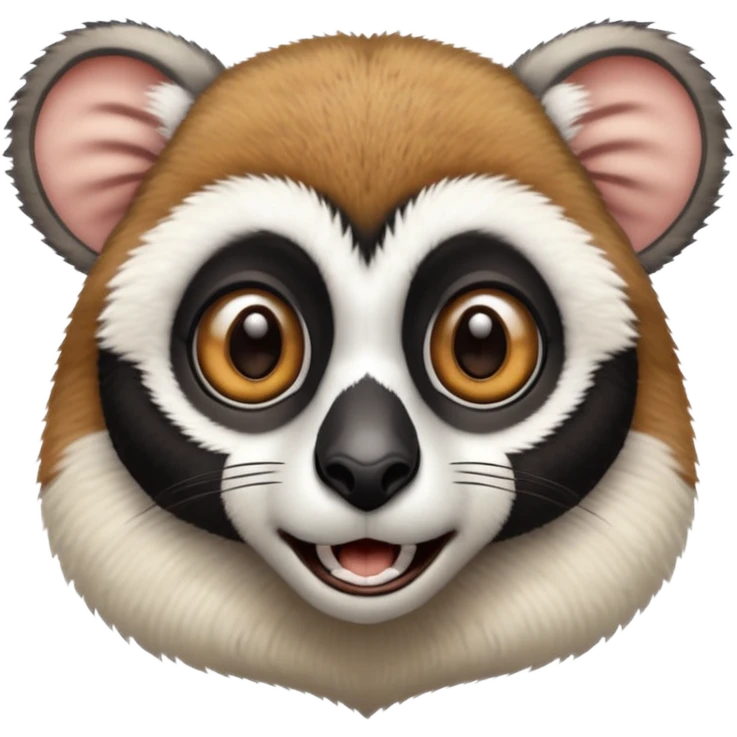 lemur face emoji
