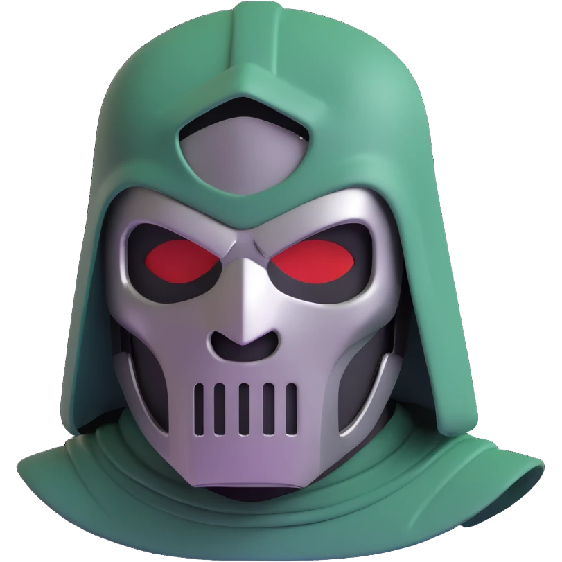 doctor doom metal mask emoji