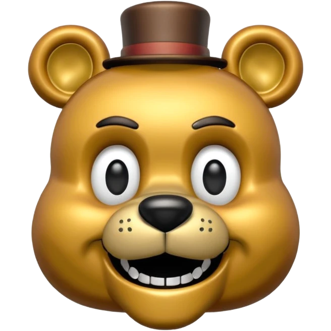 A Freddy Fazbear Symbol  emoji