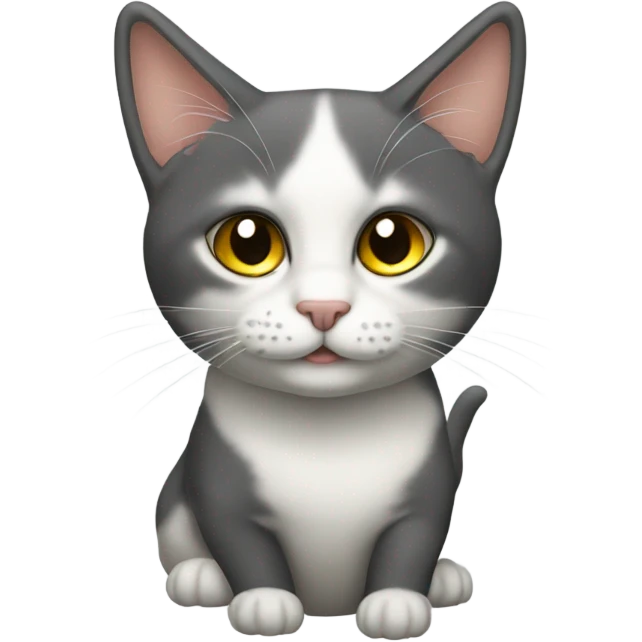 Glittrande kattunge emoji