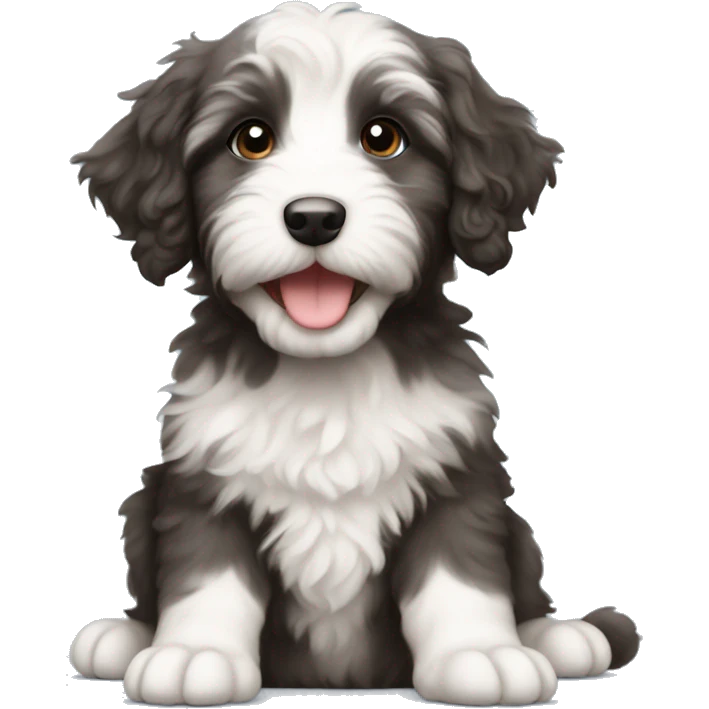 aussiedoodle puppy emoji